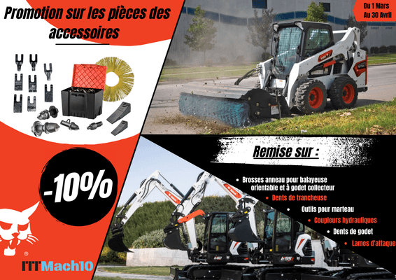 NOUVELLE PROMOTION BOBCAT EN MARS / AVRIL