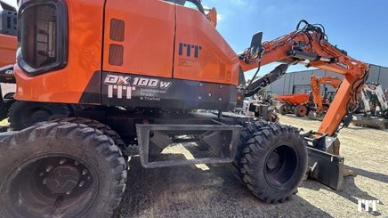 Pelle sur pneus Doosan DX100W-7 - 8